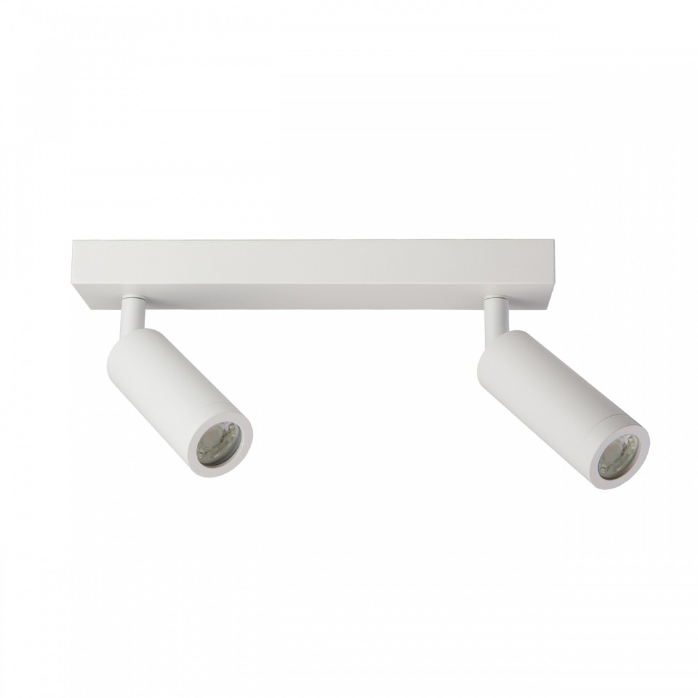 Madara Slim Mr11   2x230v, Ip20, 260x54x160, Hvid, Bevægelig, Uden Lyskilde fra Spectrum