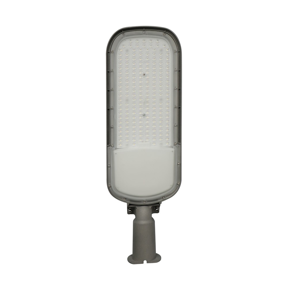 150w Skumrings Led Gadelampe   Skumringssensor, ø60 Mm, Grå, Ip65, Ik09, 230v   Dæmpbar : Ikke Dæmpbar, Kulør : Neutral fra Spectrum