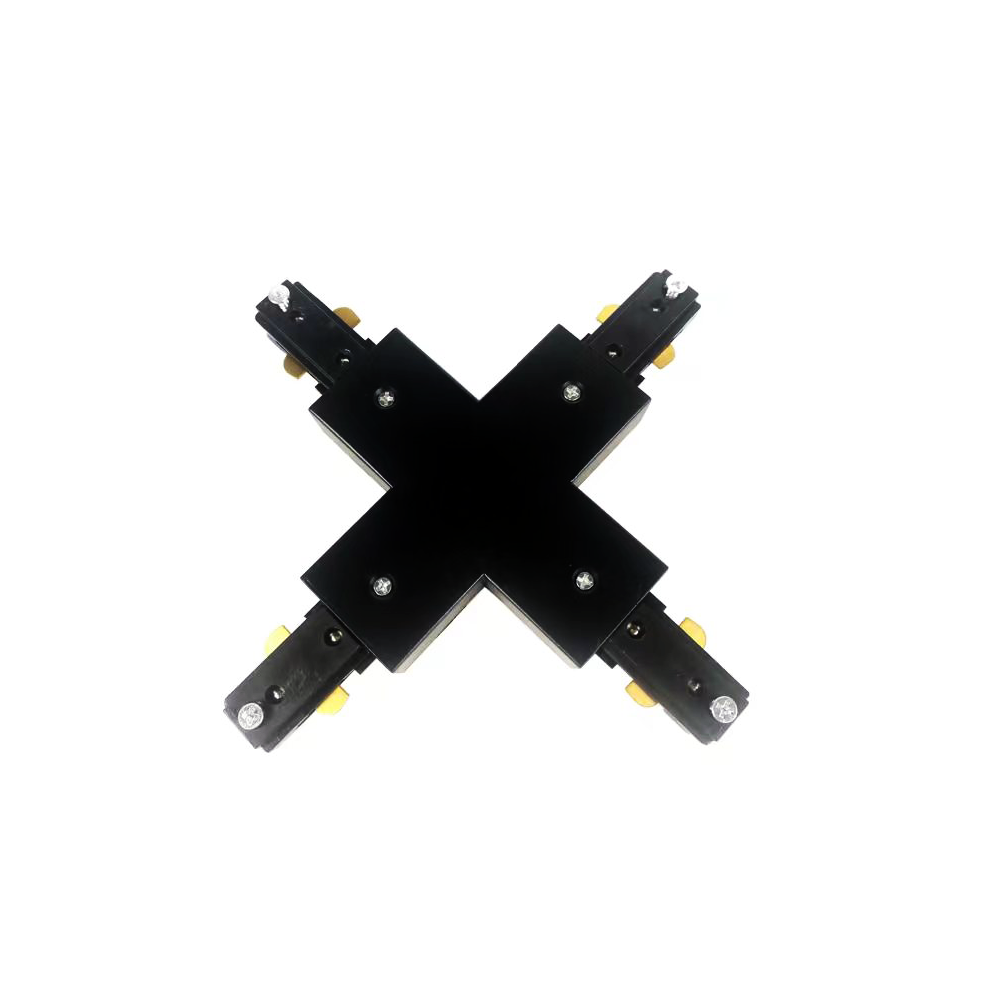 X Samler Til Skinnespots   Sort, 1 Faset, 1f3w   Farve : Sort fra Ledlife