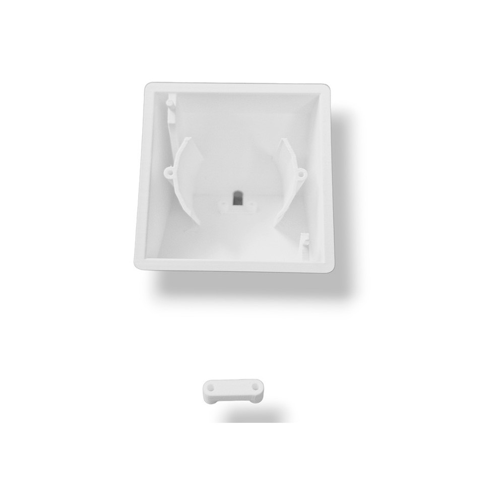Shelly Wall Display Bordstander   45 Grader, Hvid fra Light Solutions