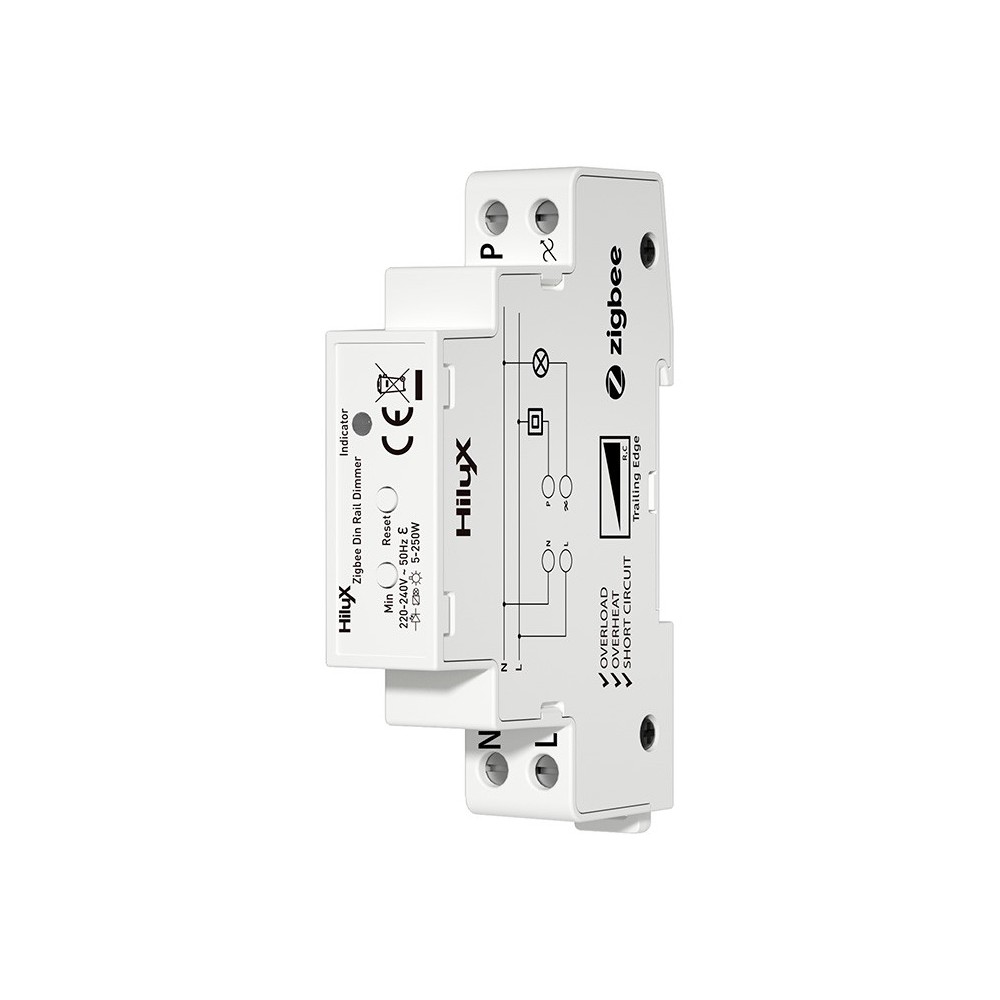 Hilux Zigbee Din Skinne Lysdæmper   250w fra Light Solutions