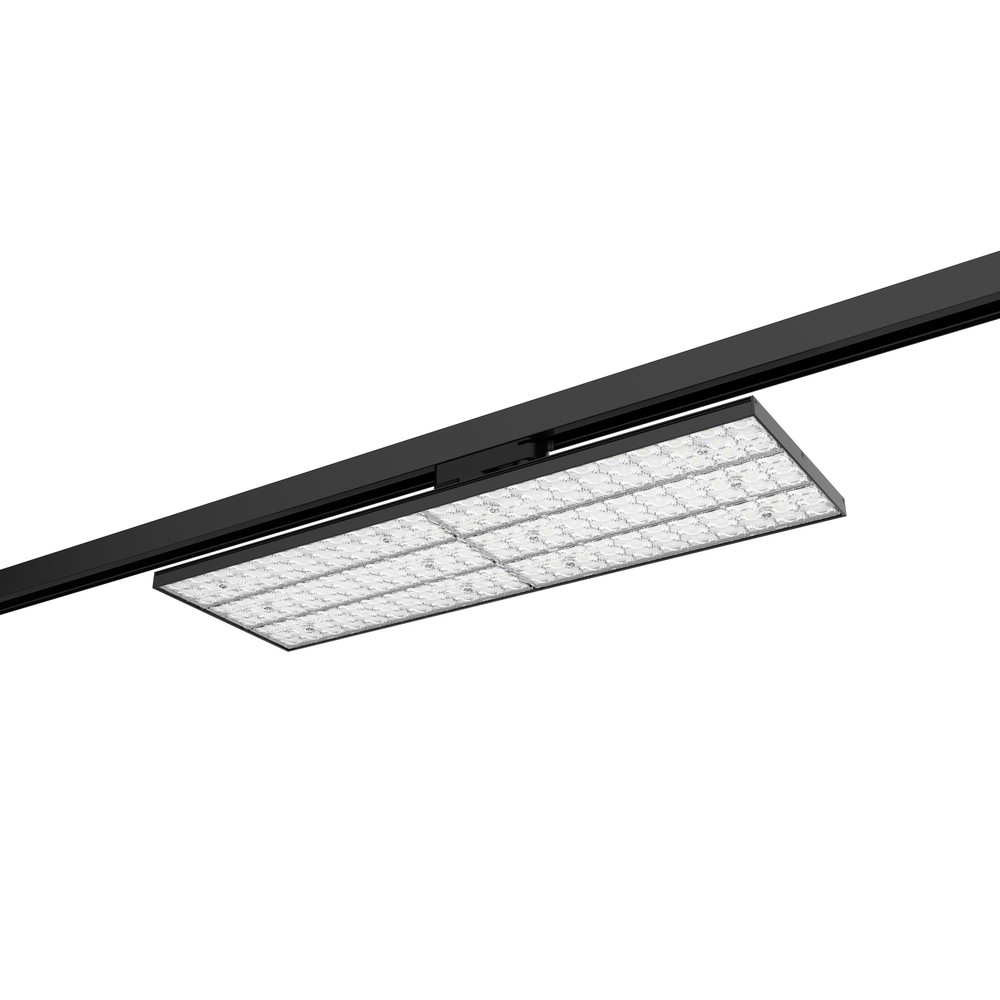 60w 3 Faset Shoplight 166lm W, 90 Graders Spredning, Sort, Led Board, Butiksbelysning Kulør : Varm fra Ledlife