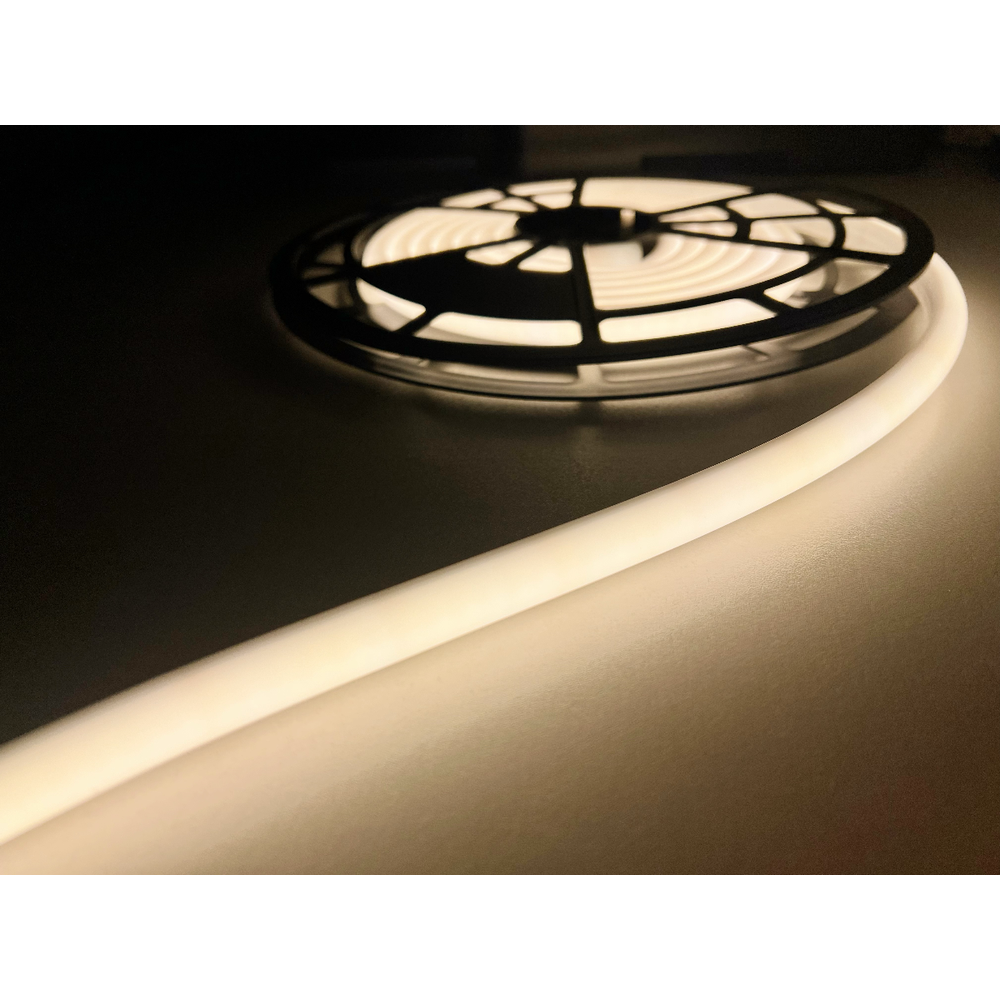 Neon Sauna Led Strip 5m, 14w Pr. Meter, Ip68, 24v Dæmpbar : Dæmpbar, Kulør : Varm fra Ledlife