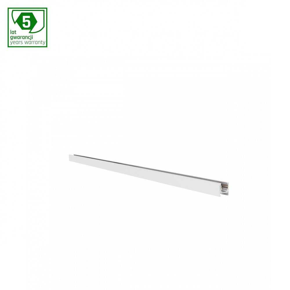 1000mm Slim Track Til System Shift, 48v   Hvid, Aluminium, Ip20, 5 års Garanti fra Spectrum