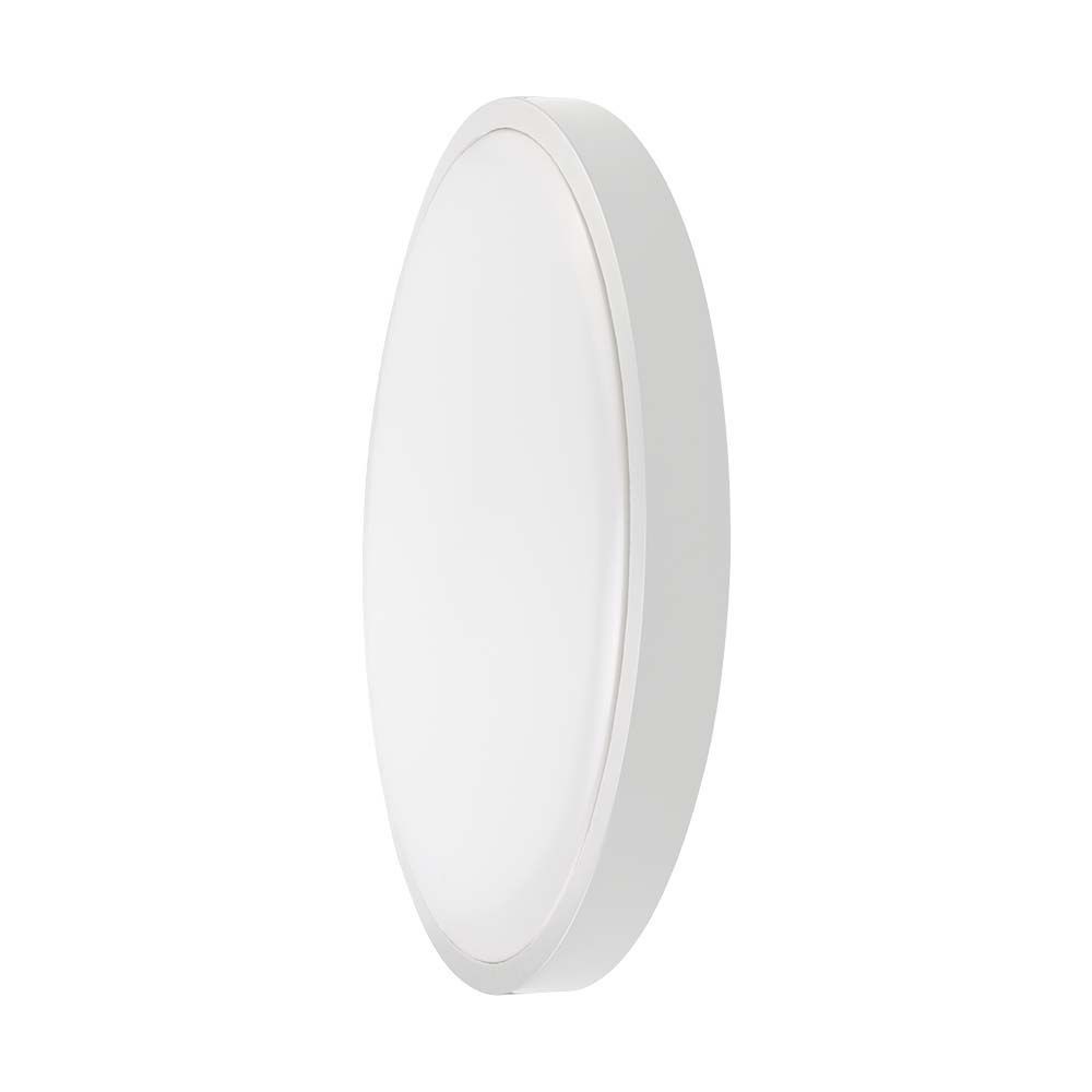 18w Led Sensorlampe   Ip44, Samsung Led Chip, Mikrobølge Sensor, Inkl. Lyskilde   Dæmpbar : Ikke Dæmpbar, Kulør : Varm fra V-tac
