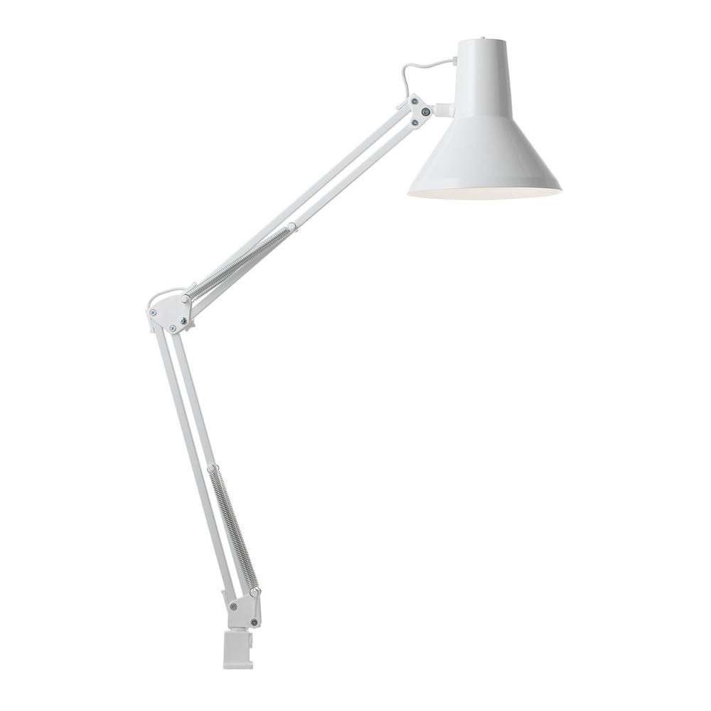Jensen Arkitektlampe Til E27 I Hvid fra Nielsen Light