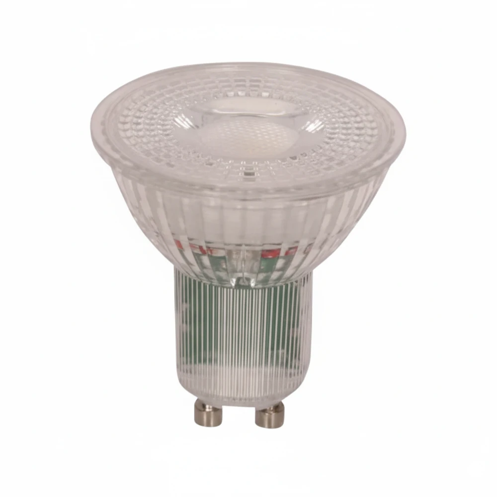 Gu10 5w Led Spot   Glas, Ra 93   Dæmpbar : Ikke Dæmpbar, Kulør : Varm fra Ledlife