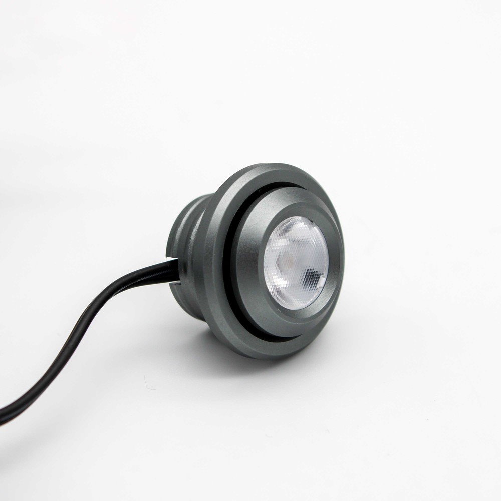 1w ø2,9cm Spot29 Møbelspot Indbygning Ra90   12v Dc, Hul: ø2 Cm, Mål: ø2,9 Cm, Børstet Stål   Dæmpbar : Dæmpbar, Kulør : Neutral, Spredning : 30° fra Ledlife