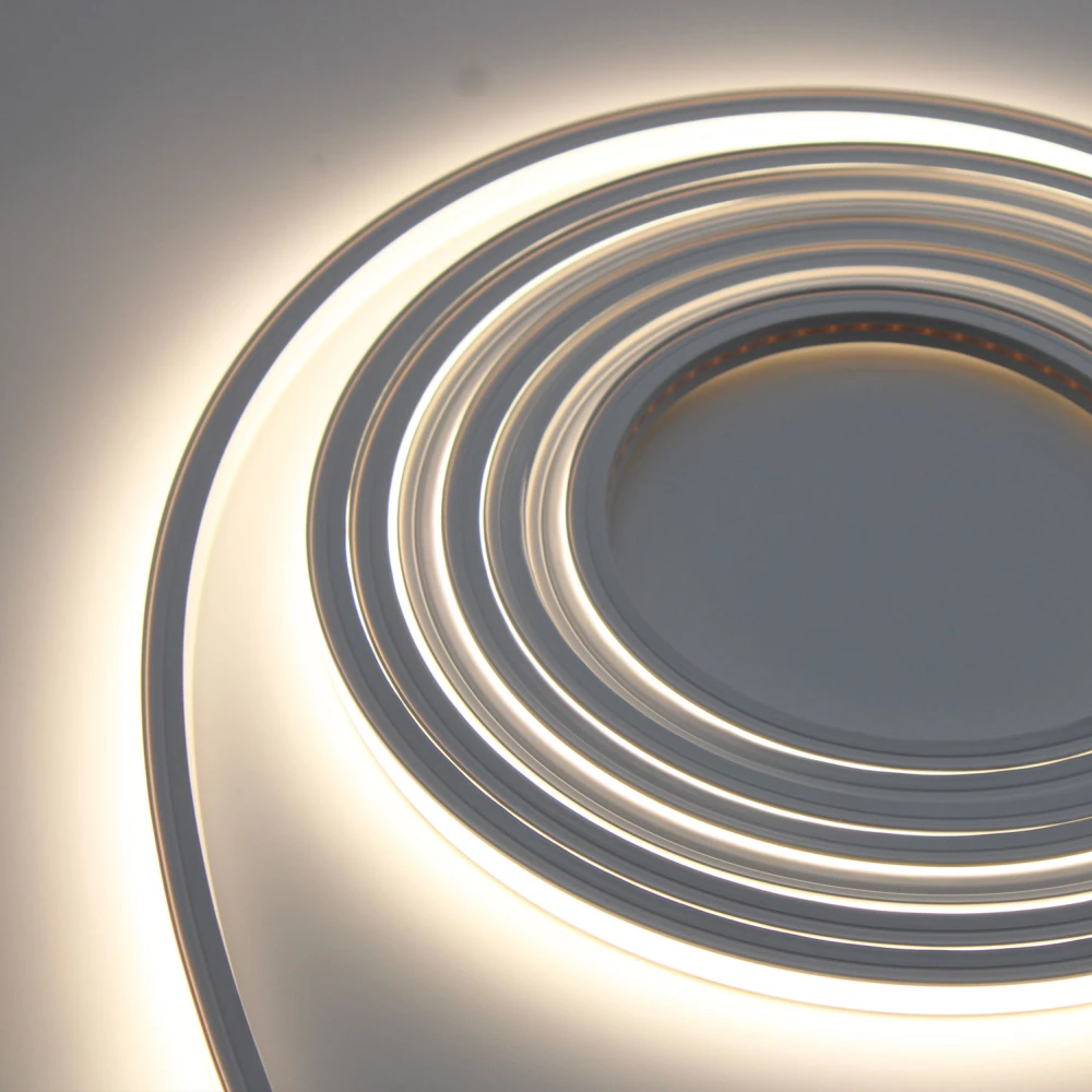 5m 8,5w M Anycut Neon Flex 10x10 Neutral Hvid Led Strip 12v Dc, Ingen Klippeafstand Kulør : Neutral fra Ledlife