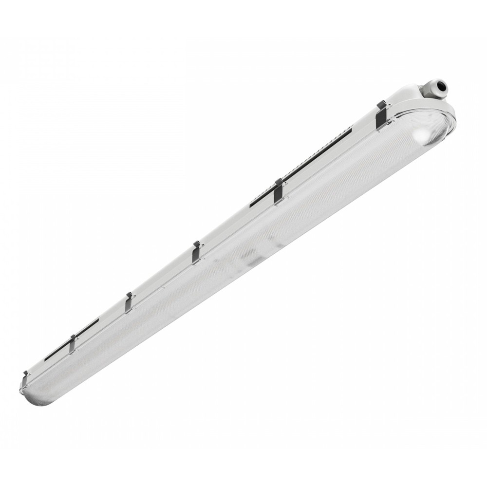 120cm 40w Gigant Pro Led Armatur, Gennemfortrådet 150lm W, Ip66 Vandtæt, Ik10 Dæmpbar : Ikke Dæmpbar, Kulør : Neutral fra Spectrum