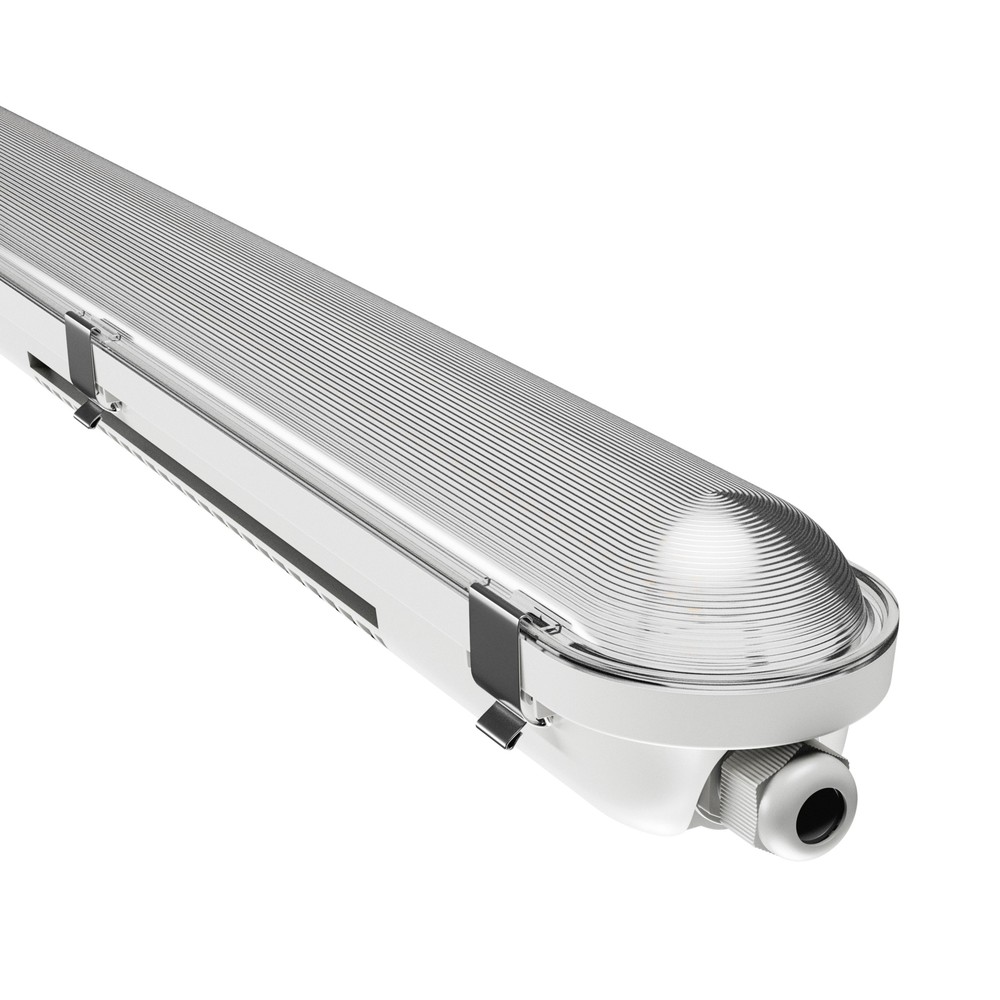 150cm Gigant Pro Led Armatur 85w Gennemfortrådet, 12750lm, 150lm W, Ip66 Vandtæt, Ik10 Dæmpbar : Ikke Dæmpbar, Kulør : Neutral fra Spectrum
