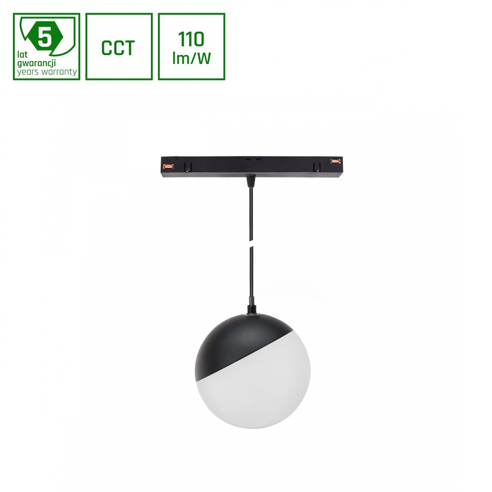 5w System Shift Skinnespot Til 48v Cct, 48v, Dc, System Shift Serie Dæmpbar : Ikke Dæmpbar, Kulør : Cct (varm Til Kold Hvid) fra Spectrum