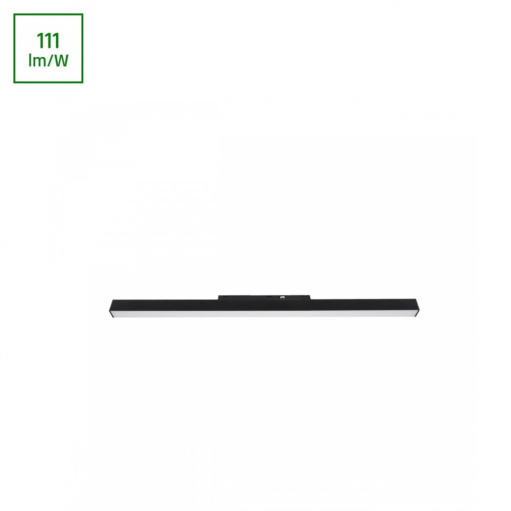 20w System Shift Basic Line Skinnespot, 48v 2220lm, 60cm, 2700k, Ip20, Sort, 100 Grader Lysvinkel Dæmpbar : Ikke Dæmpbar, Kulør : Varm fra Spectrum