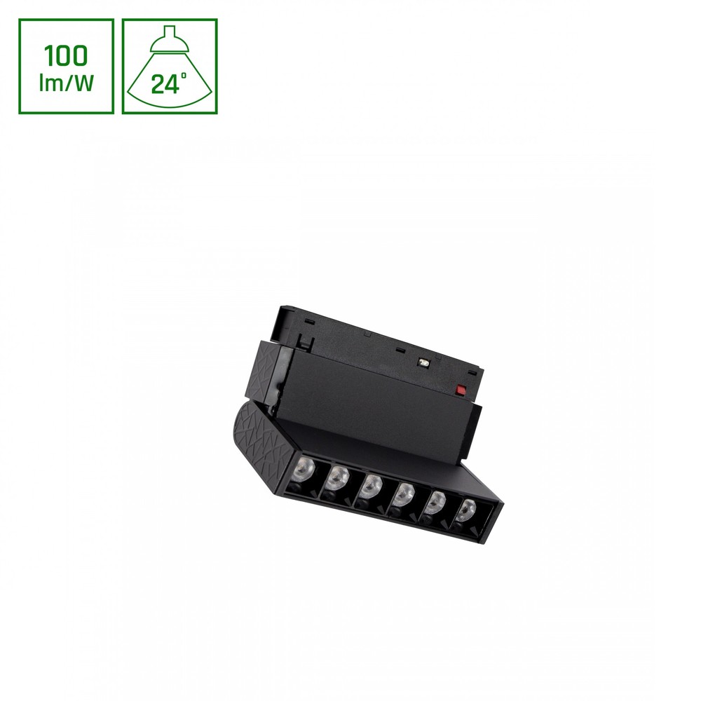 6w Shift Basic Grid Xs Skinnespot, 48v 4000k, 24 Grader, Ugr19, 360lm, Ip20 Dæmpbar : Ikke Dæmpbar, Kulør : Neutral fra Spectrum