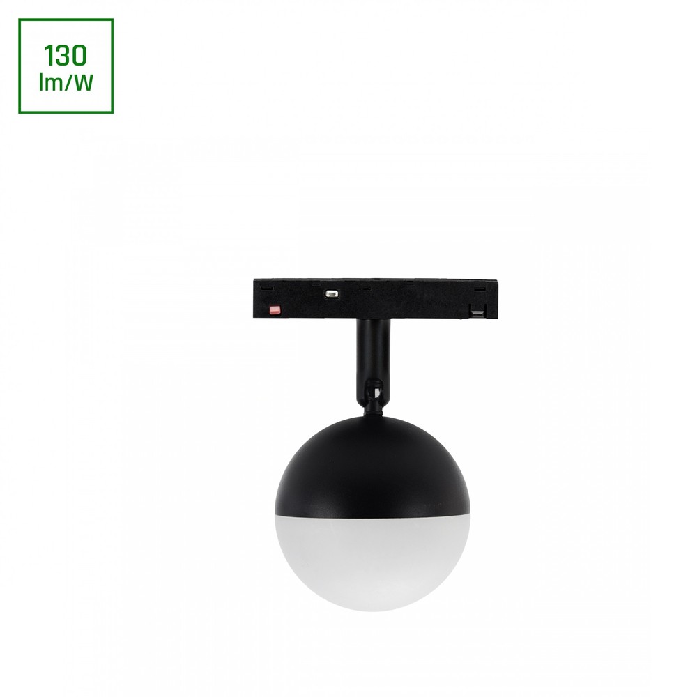 Shift Basic Globe Kuglearmatur 10w 4000k Sort Dæmpbar : Ikke Dæmpbar, Kulør : Neutral fra Spectrum
