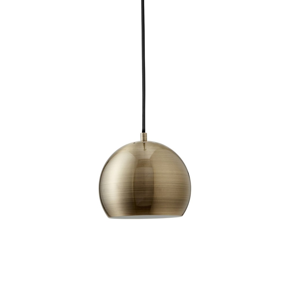 Nice Pendel Lampe ø17 I Antik Messing fra Nielsen Light