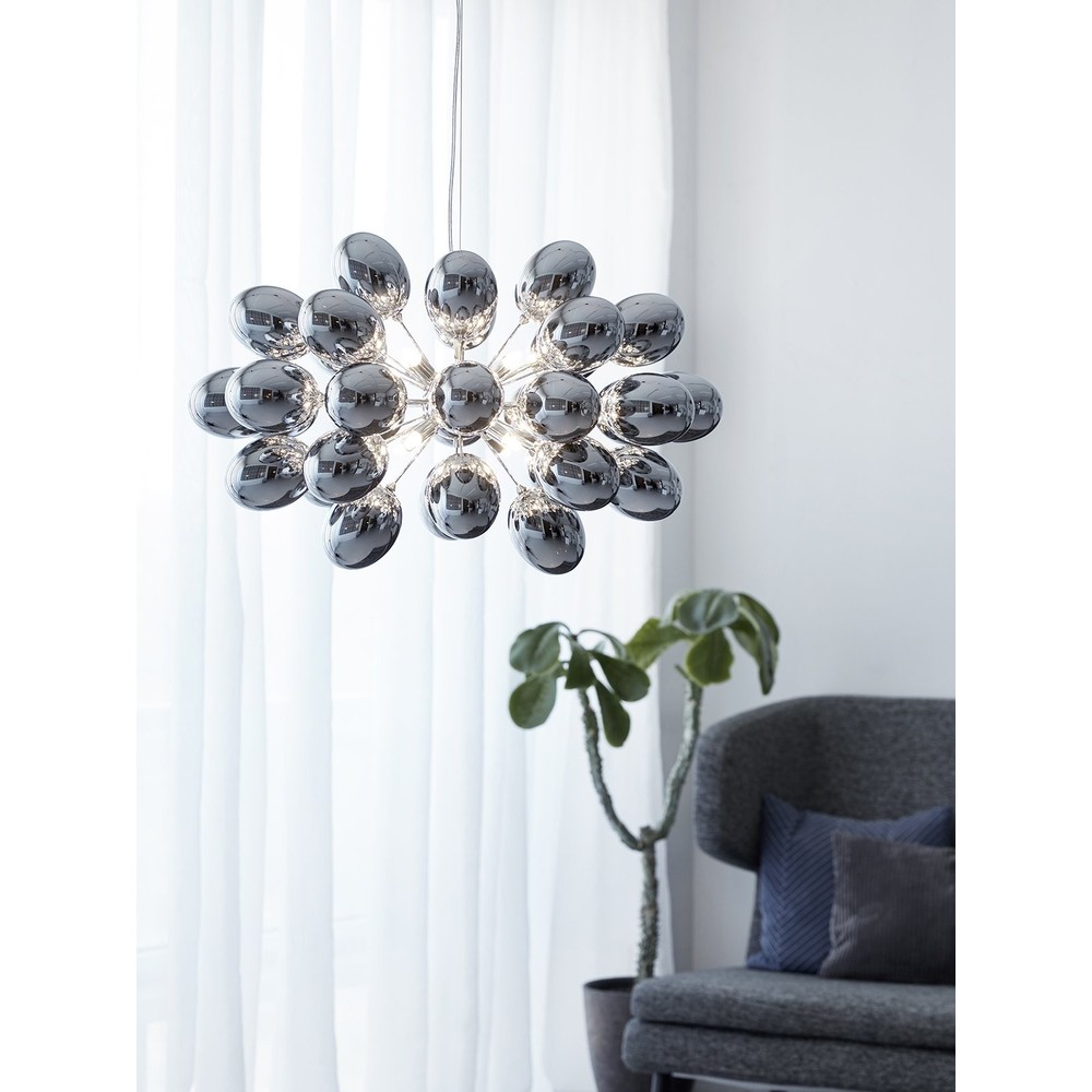 Astralis Loftlampe G9 I Sølv Look fra Nielsen Light