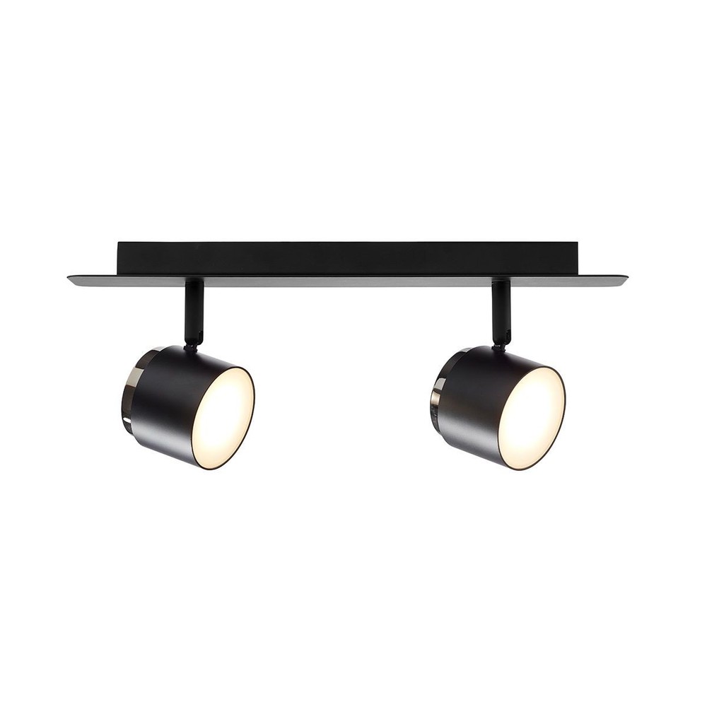 Teater Led 2 Spot Lampe 9w, 230v I Sort fra Nielsen Light