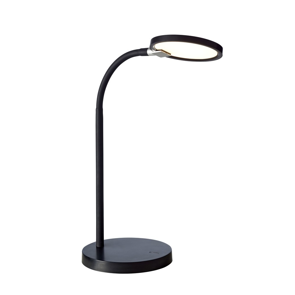 C3 Fleksibel Led Bordlampe Med Fod 4,5w I Sort     fra Nielsen Light