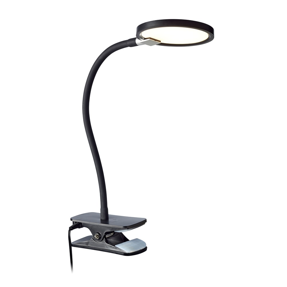 C3 Led Bordlampe Med Klemme 4,5w I Sort     fra Nielsen Light