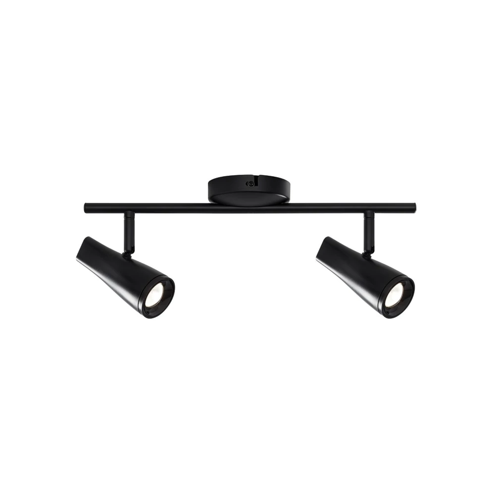 Kile Justerbar Led Loftlampe 2 X 4,5w I Sort     fra Nielsen Light