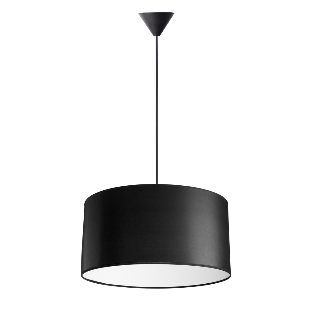 Isabella Castillo ø50 Pendel Lampe E27 I Sort Hvid fra Nielsen Light