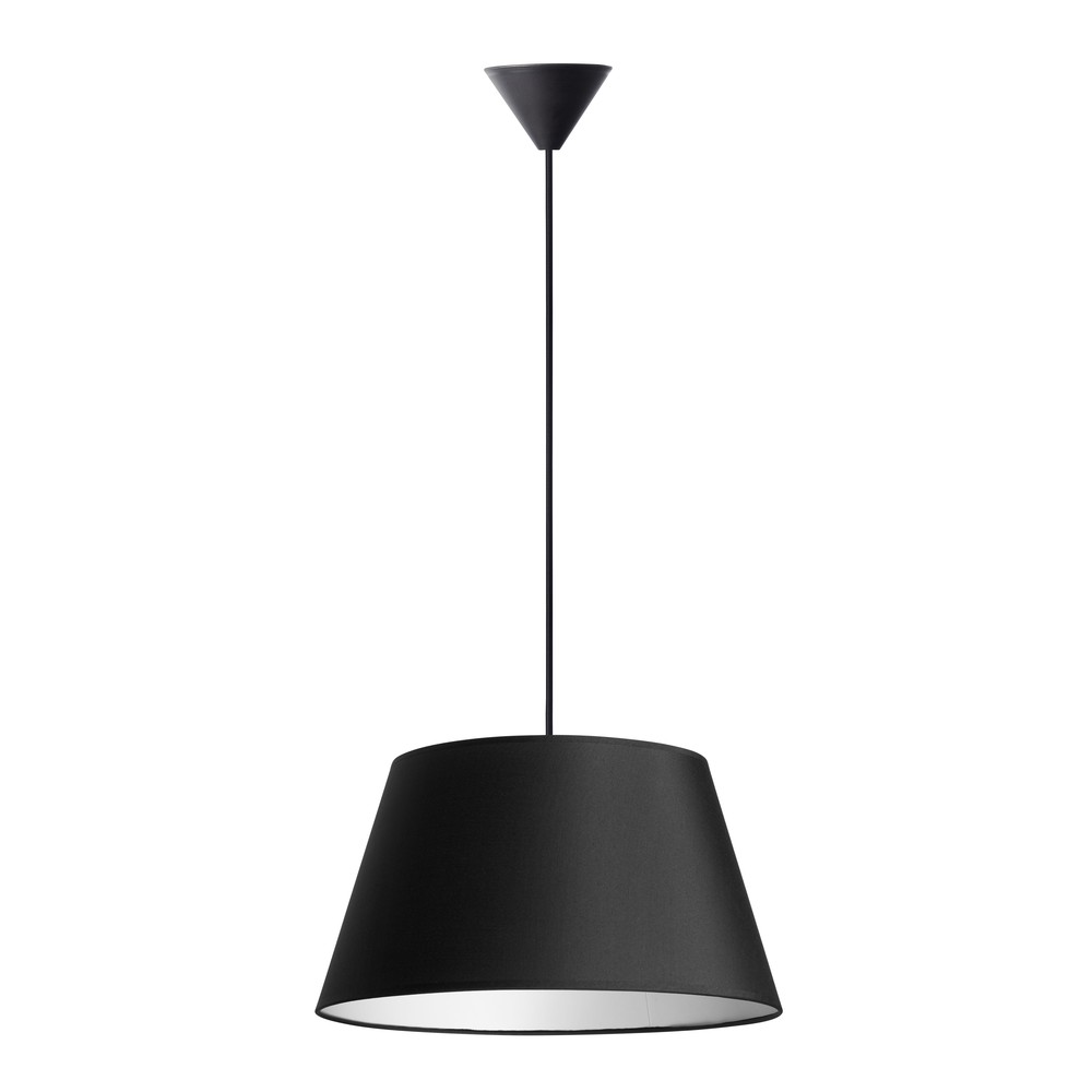 Isabella Campo ø45 Pendel Lampe E27 I Sort Hvid fra Nielsen Light