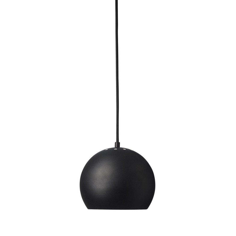 Nice Pendel ø17, E14 I Mat Sort     fra Nielsen Light