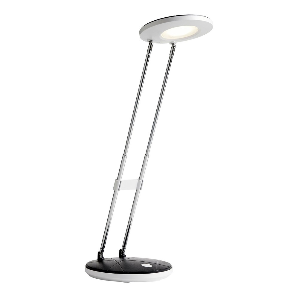 A5 Led Bordlampe Med Justerbar Højde I Sort fra Nielsen Light
