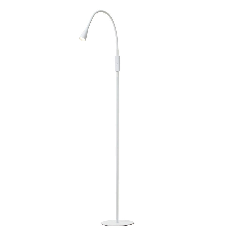 Twist Led Gulvlampe På 3w Med Touch Dæmp Ihvid     fra Nielsen Light