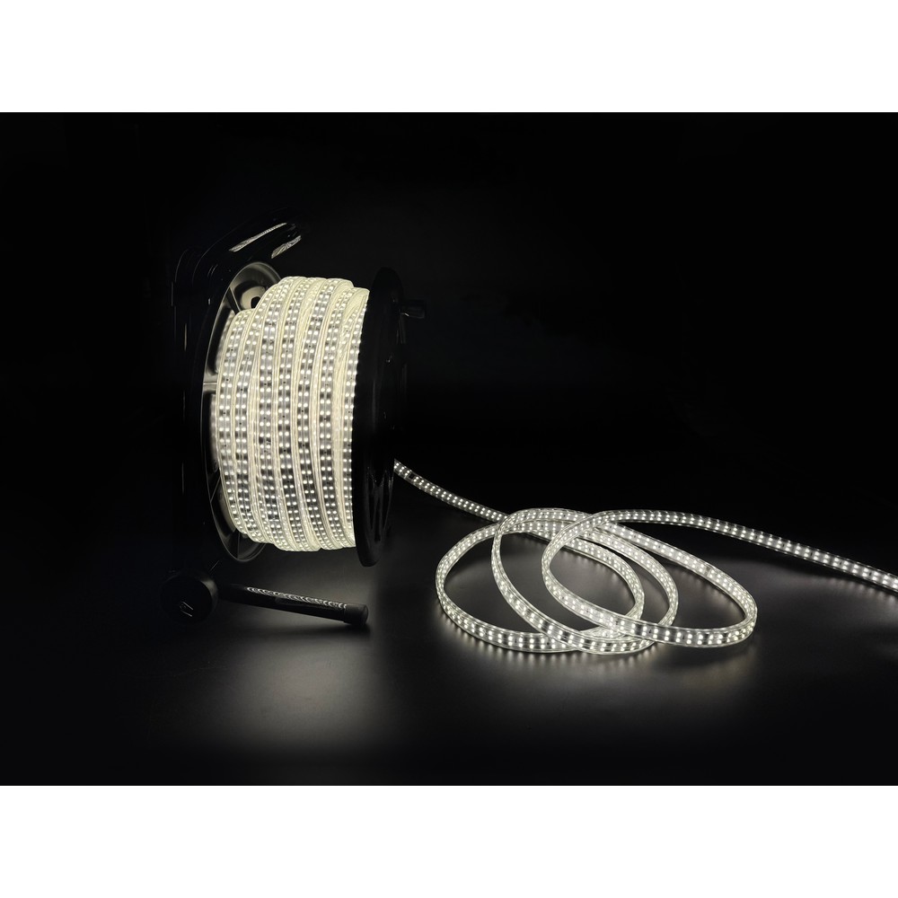 50m 360° Arbejdslys Led Strip På Tromle 230v, Ip67, 360 Led M, 12w M, 1500 Lm M Kulør : Neutral fra Ledlife