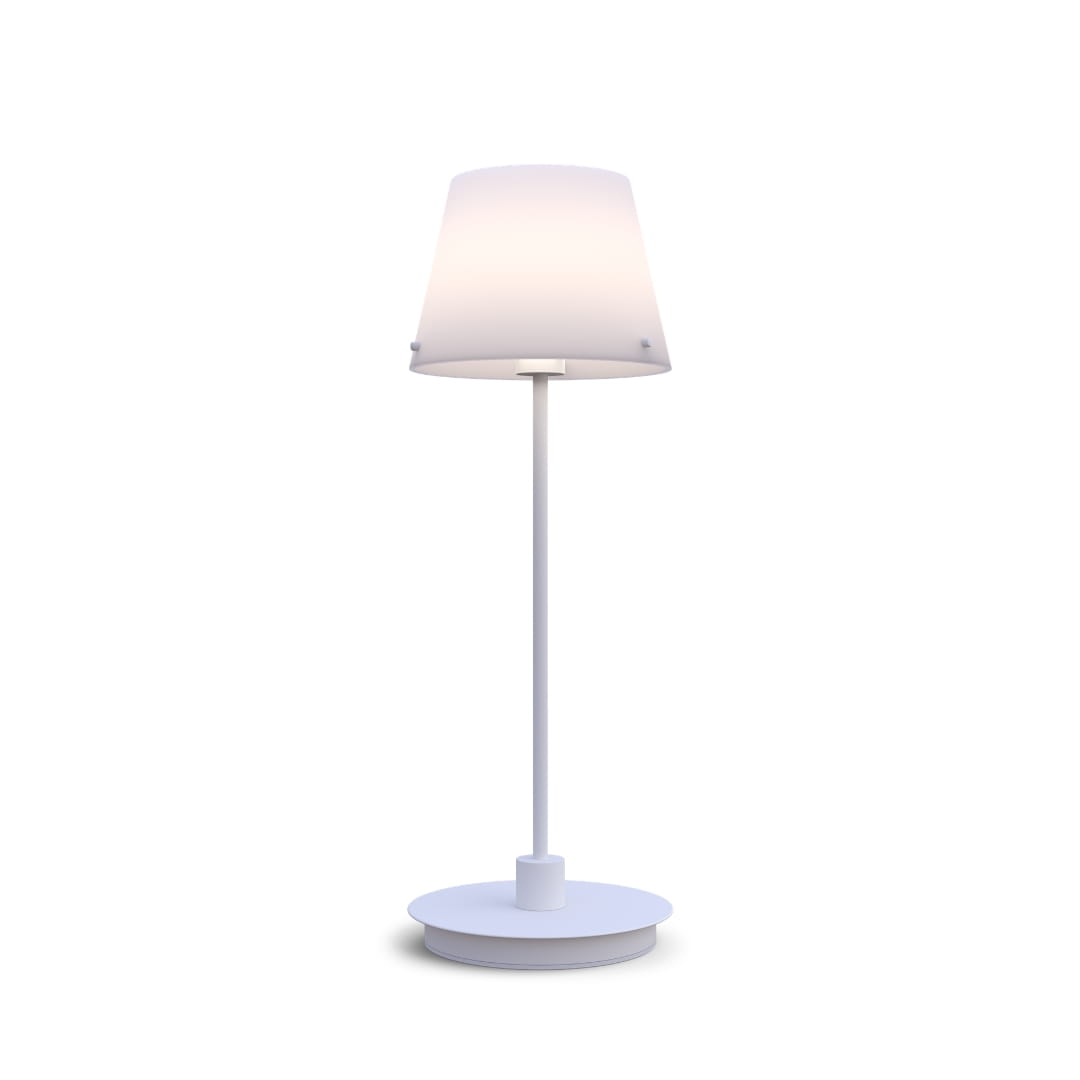 Gil Il Grande Bordlampe Hvid     fra Herstal