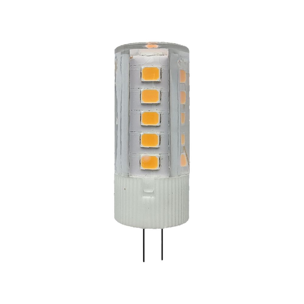 3,2w G4 Led Pære, 12v 385lm, Samsung Led Chip, 300 Grader, Plast Aluminium Kulør : Kold fra V-tac
