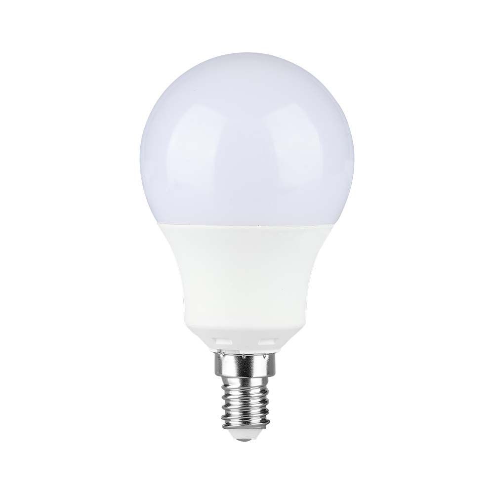 E14 8,5w Led Pære A60, Samsung Led Chip, 806lm, Erstatter 60w Kulør : Varm fra V-tac