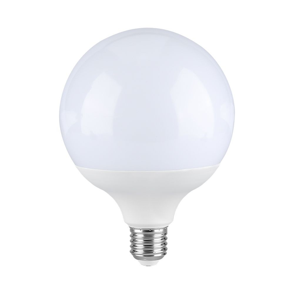 E27 18w Led Globepære G120 110lm W, Samsung Led Chip, 6500k, Kold Hvid Kulør : Kold fra V-tac