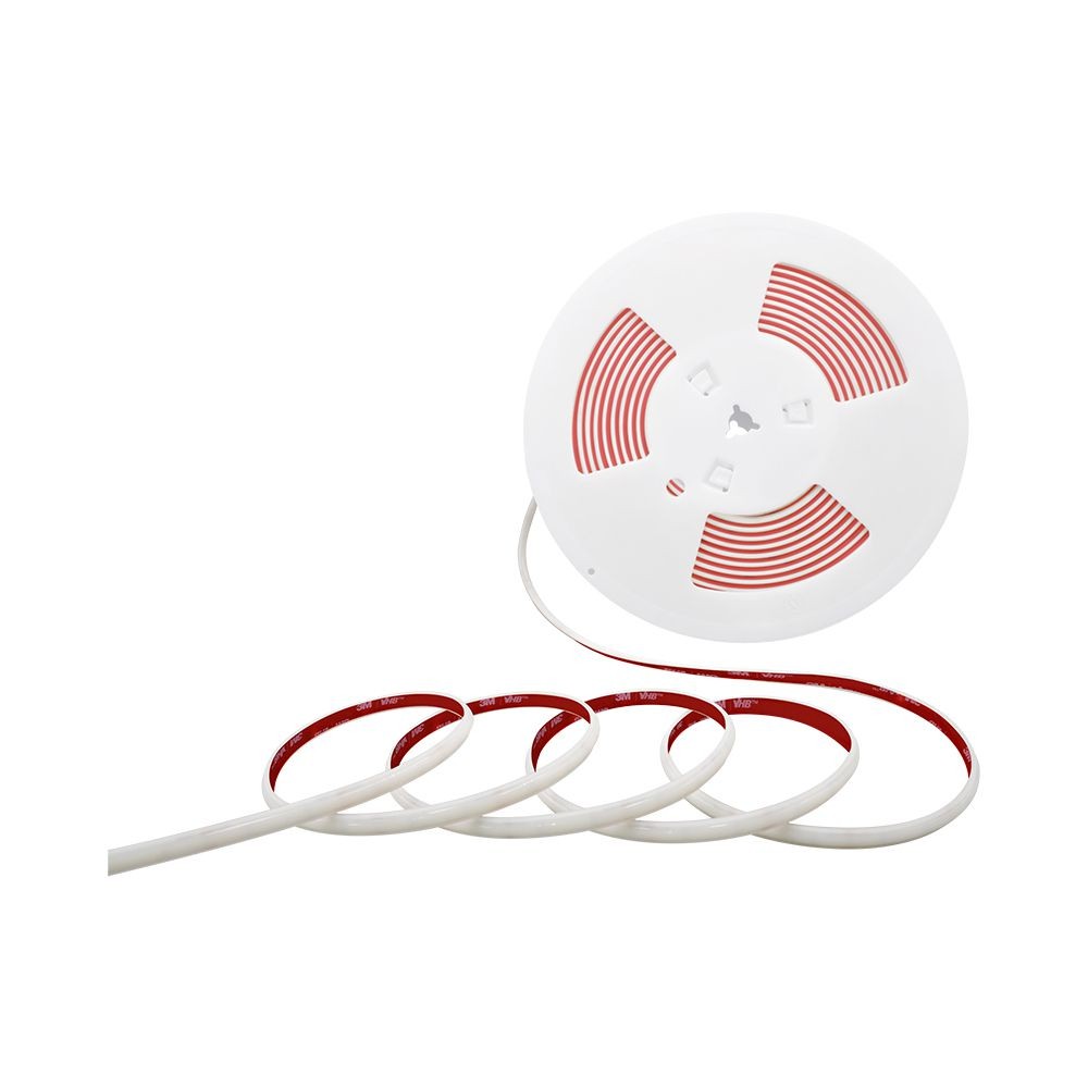 5m 12,5w M Cob Led Strip Ip65 Vandtæt, 3000k, 1100lm M, 286 Led Pr. Meter Kulør : Varm fra V-tac