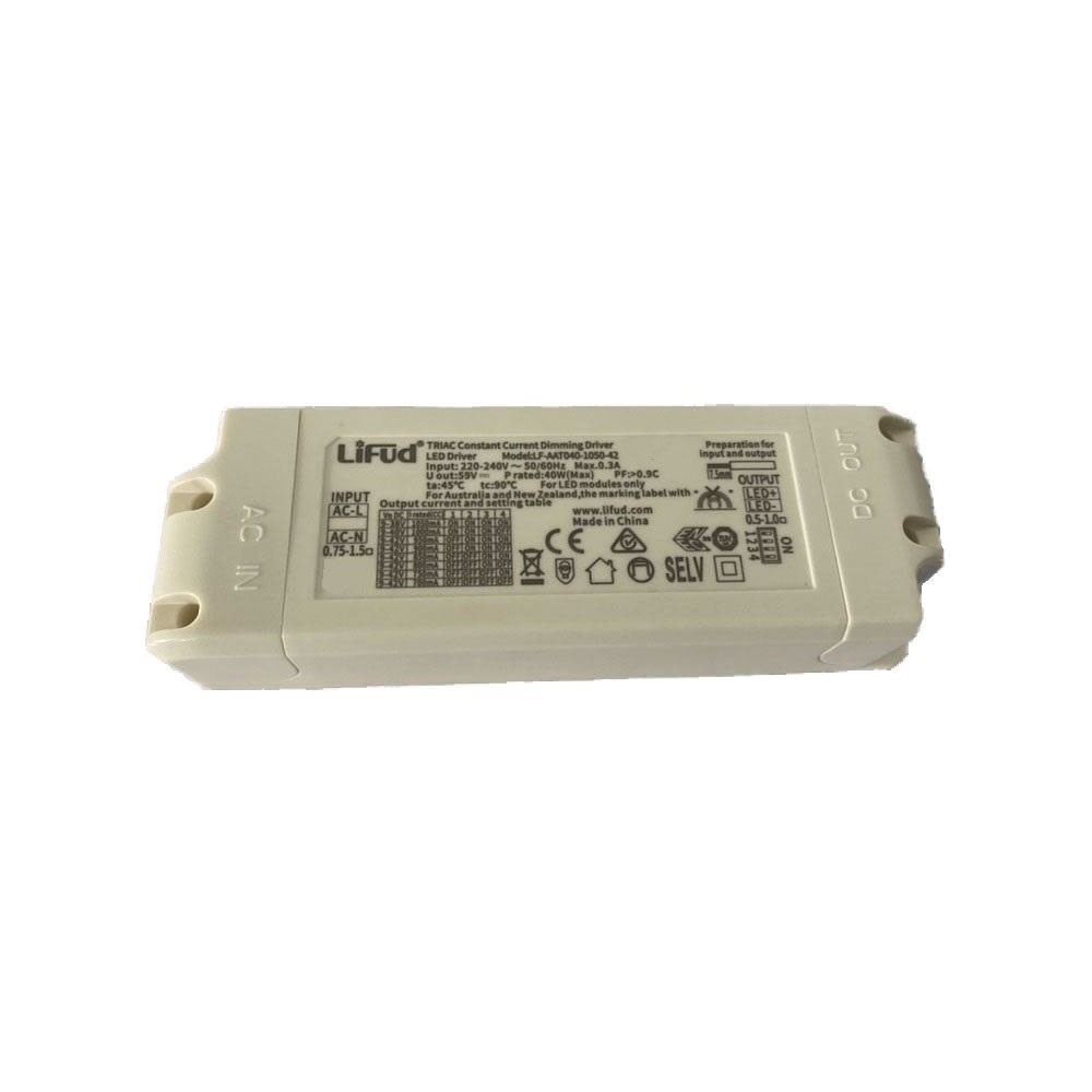 40w Dæmpbar Led Driver 700ma, Triac Fasedæmp, Flicker Free, Til Led Paneler Dæmpbar : Dæmpbar fra V-tac