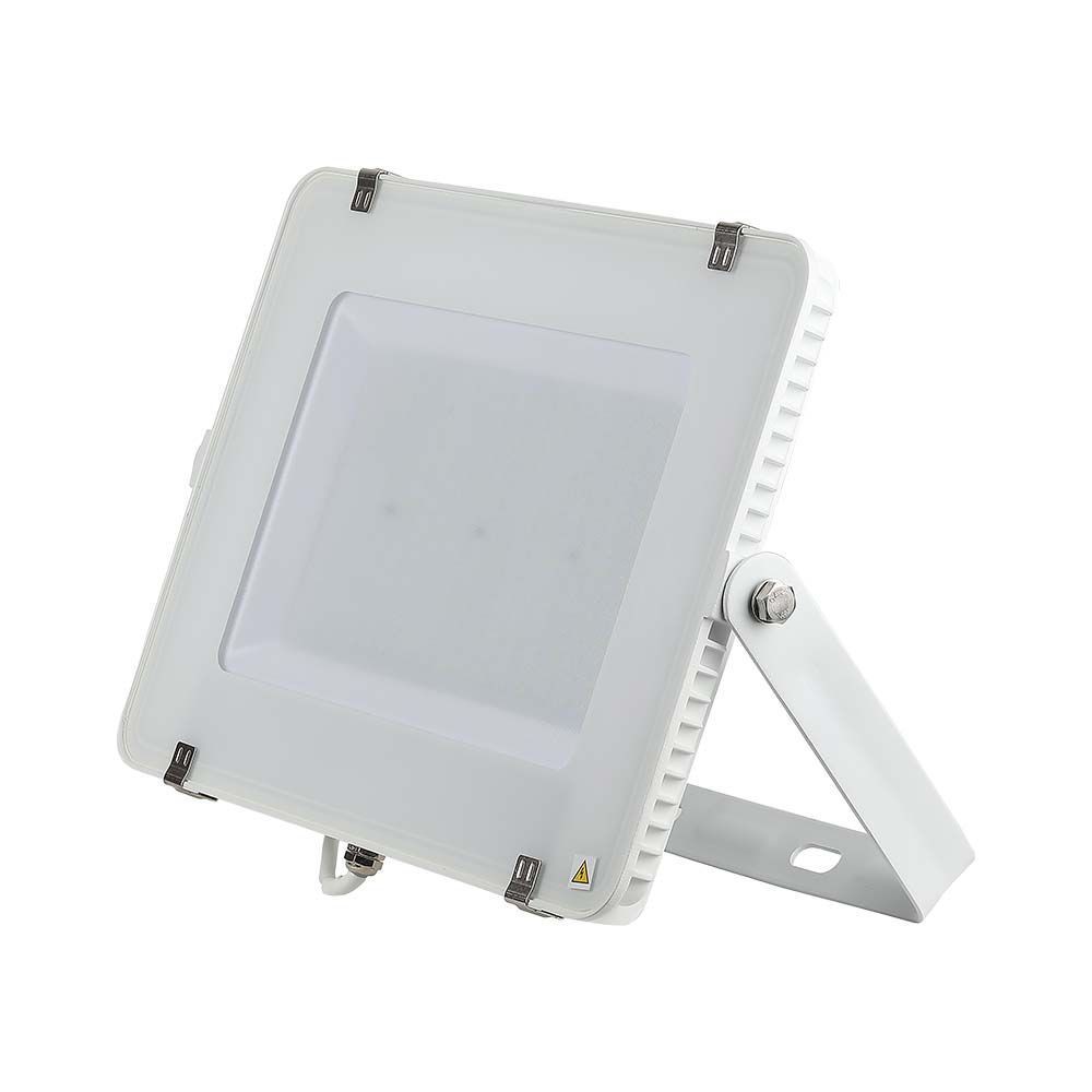 200w Led Projektør Samsung Led Chip, Arbejdslampe, Udendørs Dæmpbar : Ikke Dæmpbar, Farve På Hus : Hvid, Kulør : Neutral fra V-tac