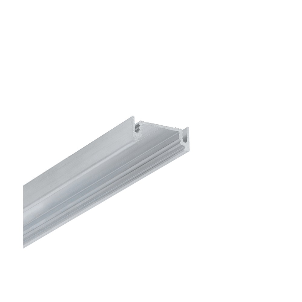 2m Aluprofil Surface14.v2 Ee7f Y Ubehandlet Aluminium, Påbygning, Led Skinne fra Topmet