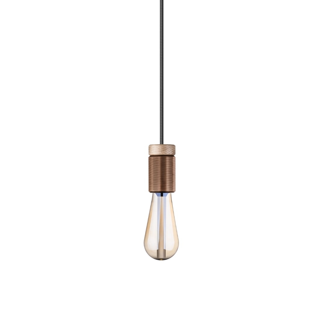 Holder Pendel Bronze E27     fra Herstal