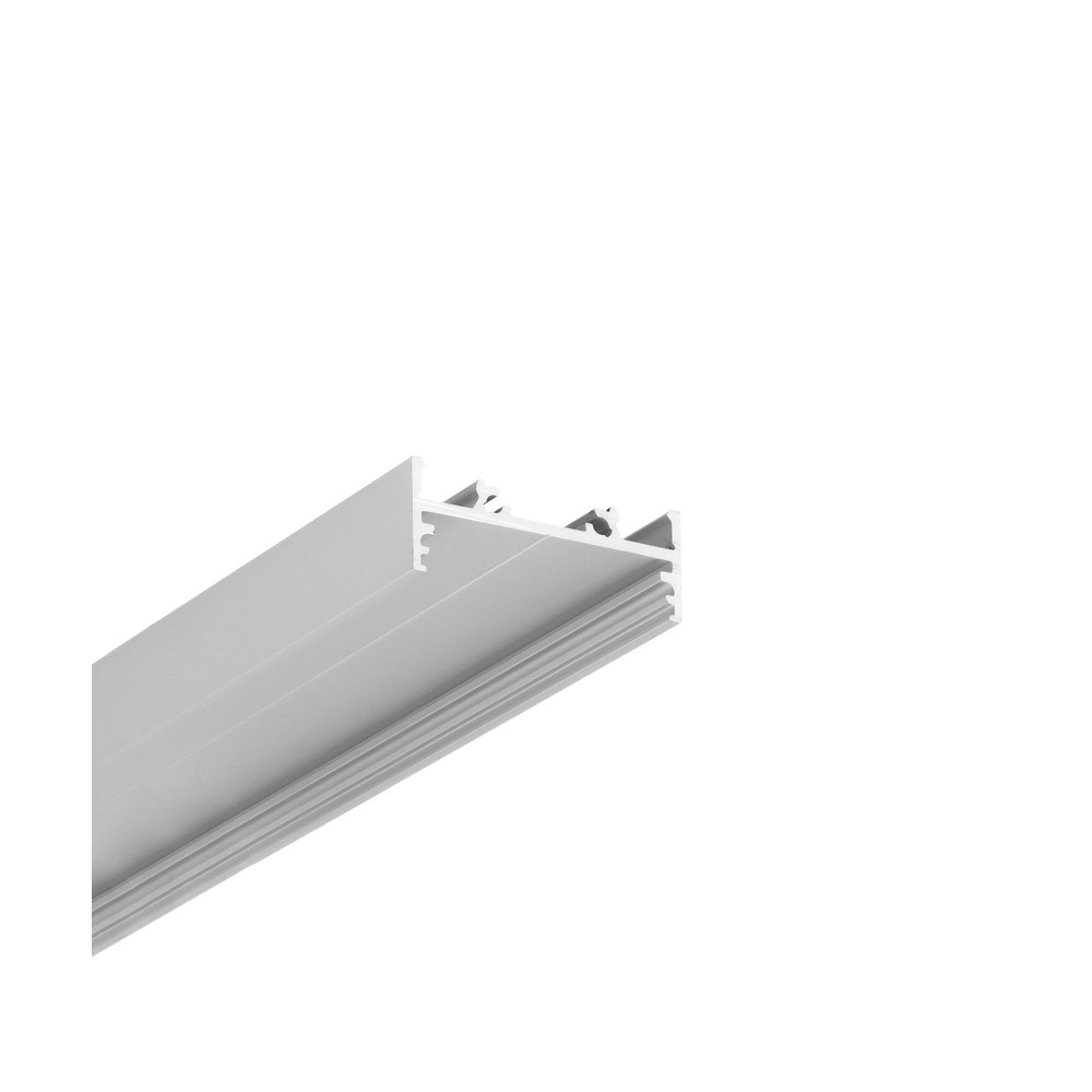2m Aluprofil Vario30 01 Acde 9 Ty Anodiseret, Påbygning, Led Skinne fra Topmet