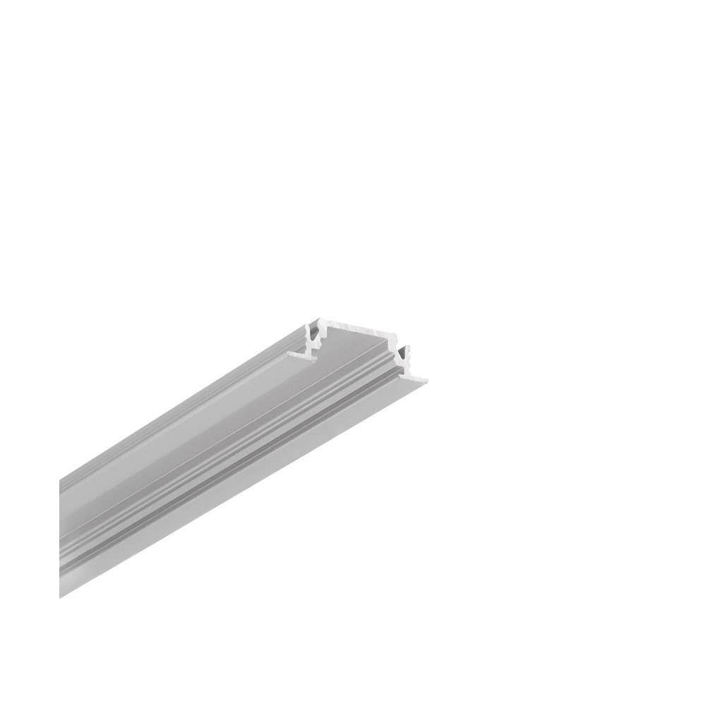 1m Aluprofil Groove10 Bc Ux Anodiseret, Indbygget, Led Skinne fra Topmet