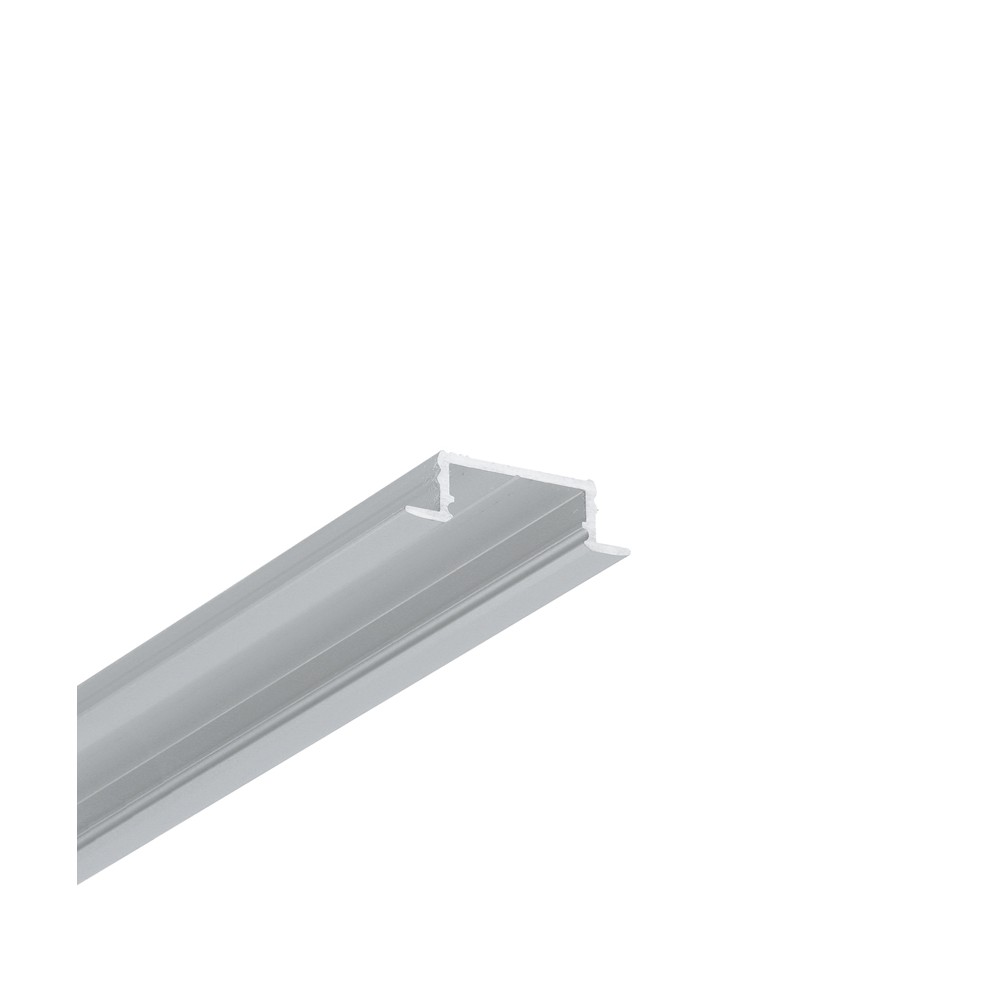 2m Aluprofil Groove14.v2 Bc3 Y Anodiseret, Indbygget, Led Skinne fra Topmet