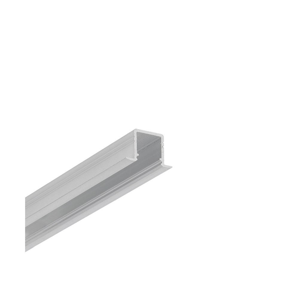 2m Aluprofil Smart In10 Ac2 Z Ubehandlet Aluminium, Indbygget, Led Skinne fra Topmet
