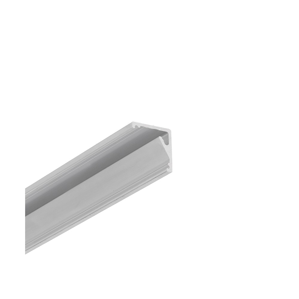 1m Aluprofil Cabi12 E Ubehandlet Aluminium, Hjørne, Led Skinne fra Topmet