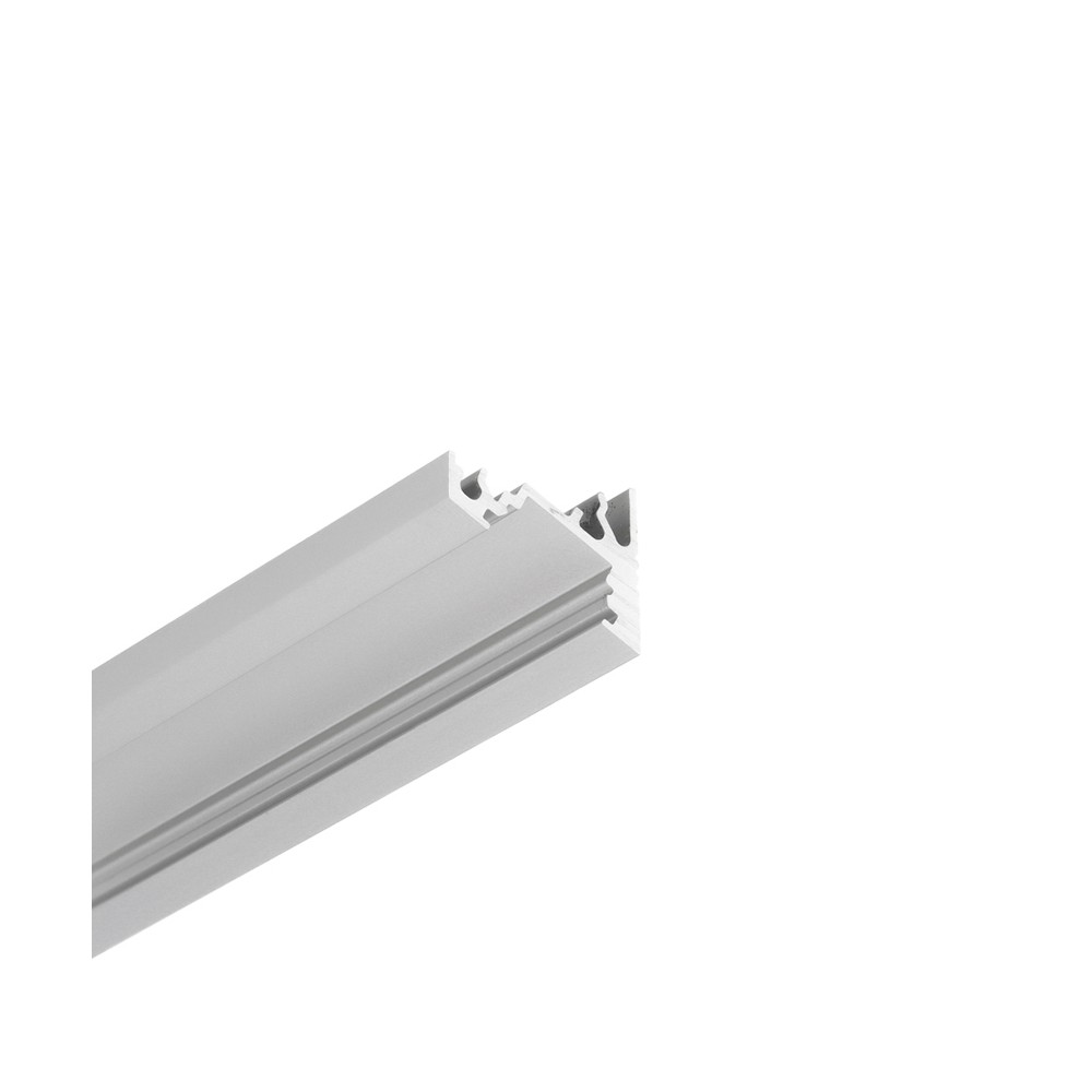 2m Aluprofil Corner10 Bc Ux Anodiseret, Hjørne, Led Skinne fra Topmet