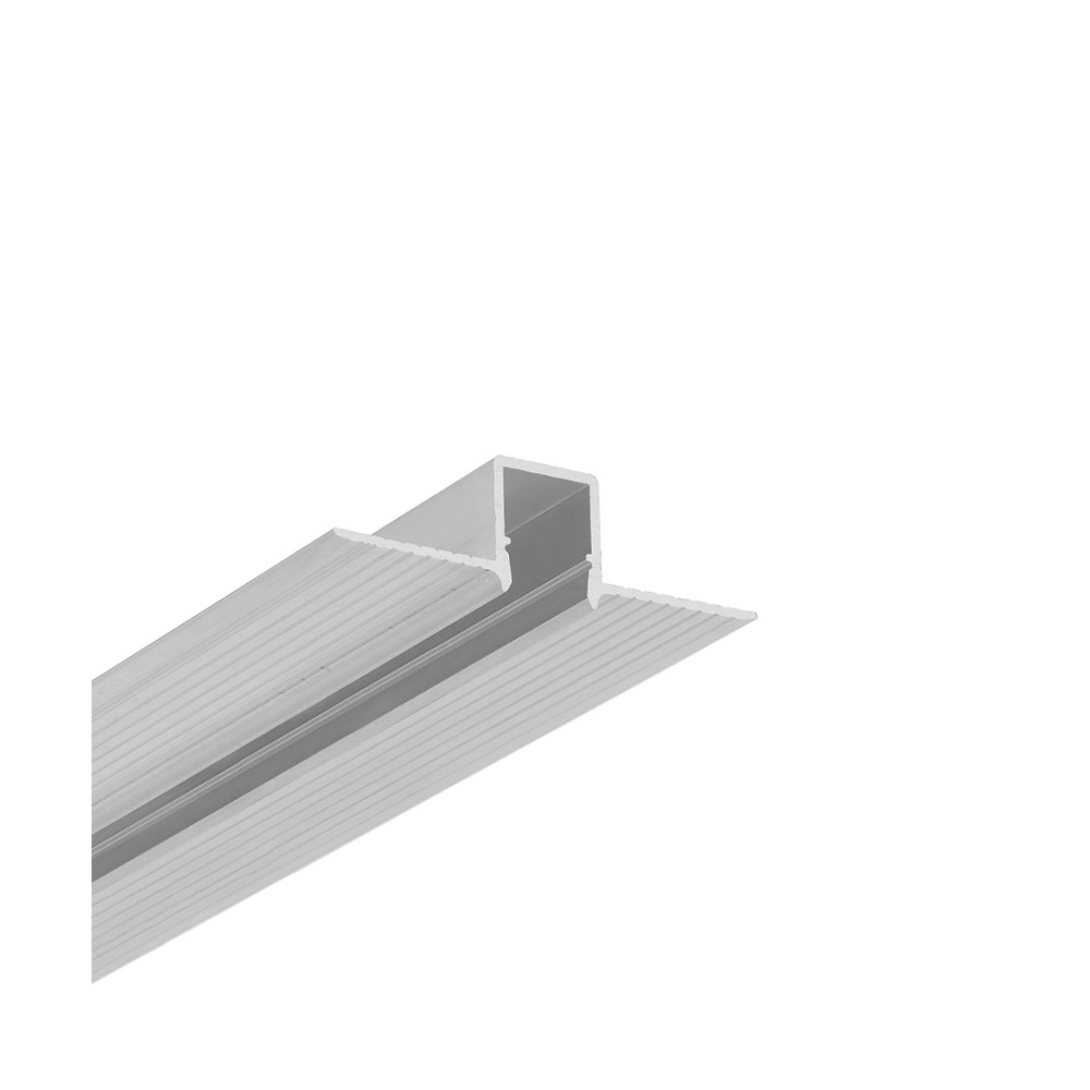 2m Aluprofil Hide10 C4 Ubehandlet Aluminium, Indspartling, Led Skinne fra Topmet