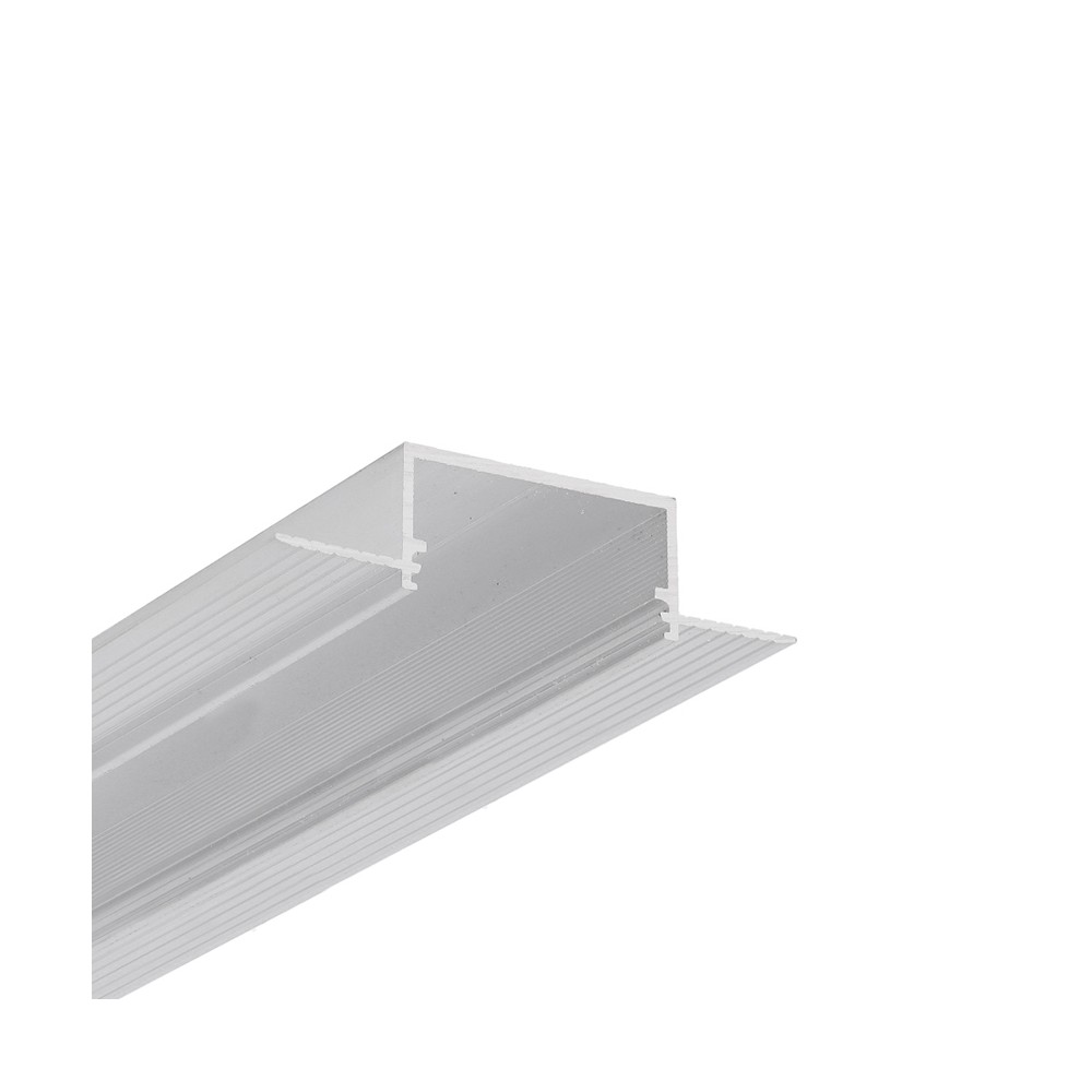 1m Aluprofil Vario30 04 Acde 9 Ubehandlet Aluminium, Indspartling, Led Skinne fra Topmet