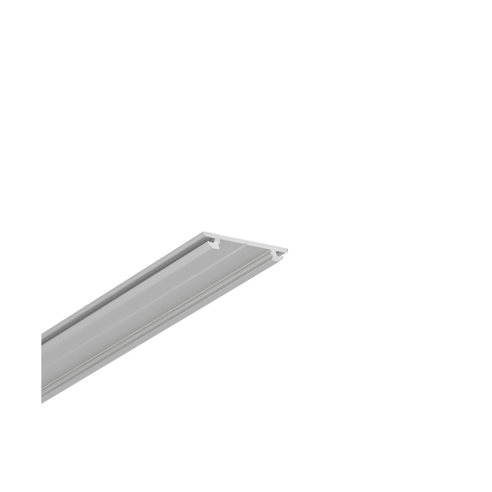 1m Aluprofil Arc12 Cd U5 Anodiseret fra Topmet