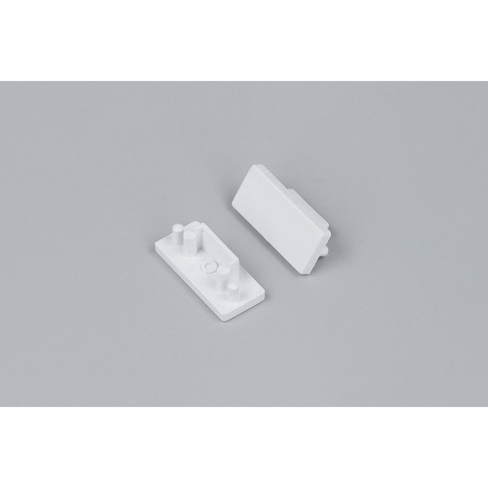 1 Stk. Endestykke Surface10.v2   Hvid fra Topmet